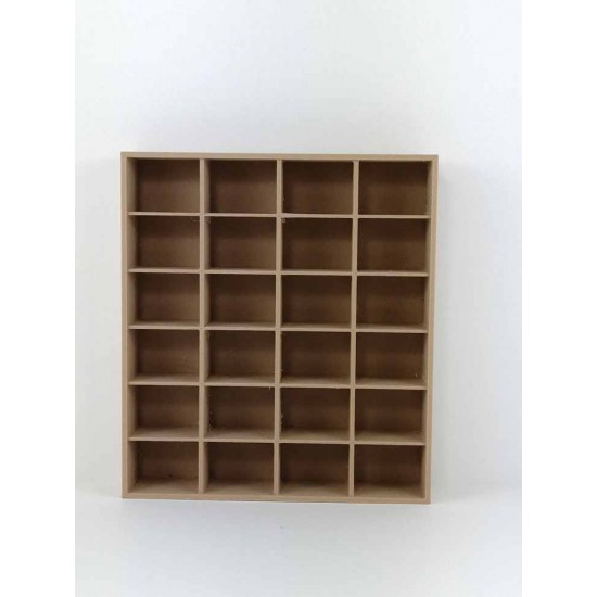 Storage Shelf with Square Partition - Scale 1/12